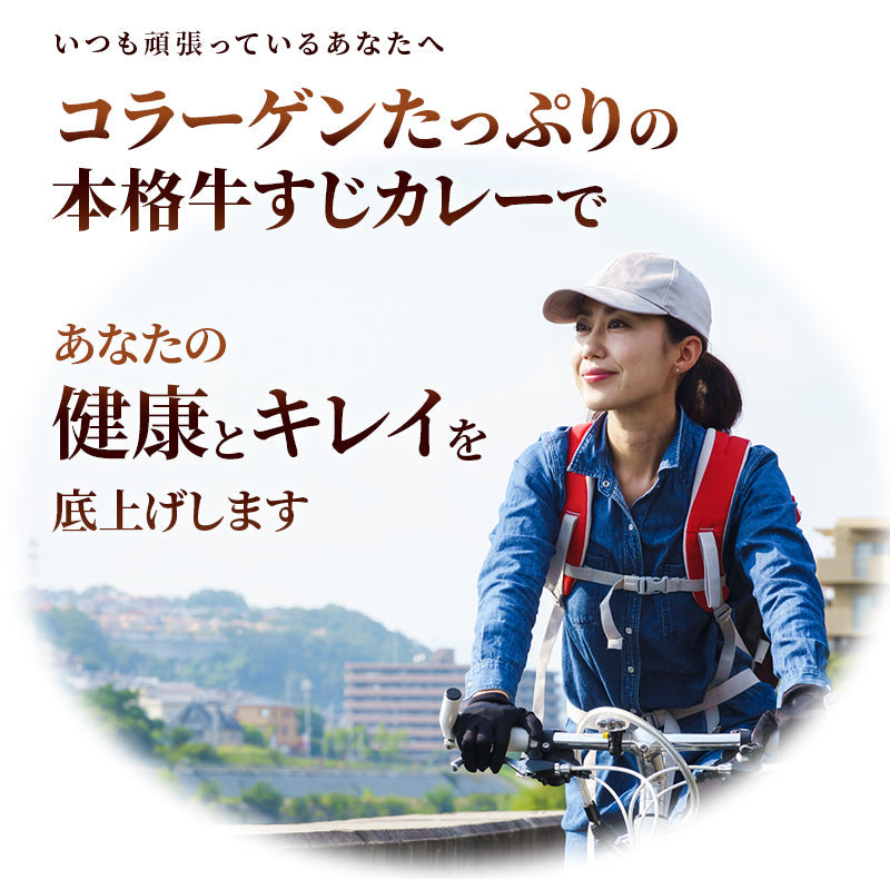 辛口牛すじカレー 3パック