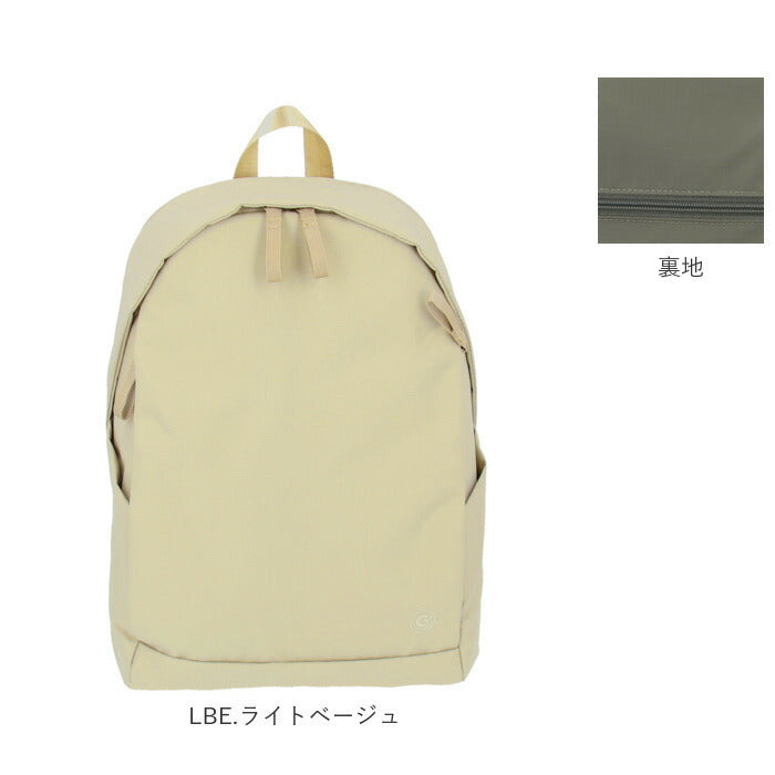 【MUS.マスタード・GTR0181】 アネロ リュック 撥水 通販 メンズ レディース 通勤 通学 A4 PC収納 はっ水 大学生 高校生 薄マチ スリム ブランド anello 男女兼用 おしゃれ 大人 かわいい シンプル 無地 OVL オーバル