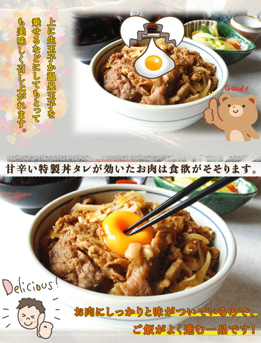 牛カルビ丼の具(10パック)
