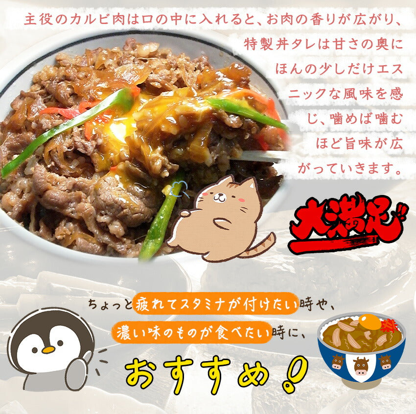 牛カルビ丼の具(10パック)