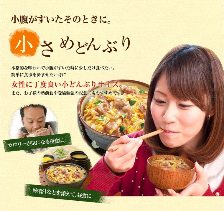 フリーズドライ アマノフーズ 小さめどんぶり 牛とじ丼 4食×3箱