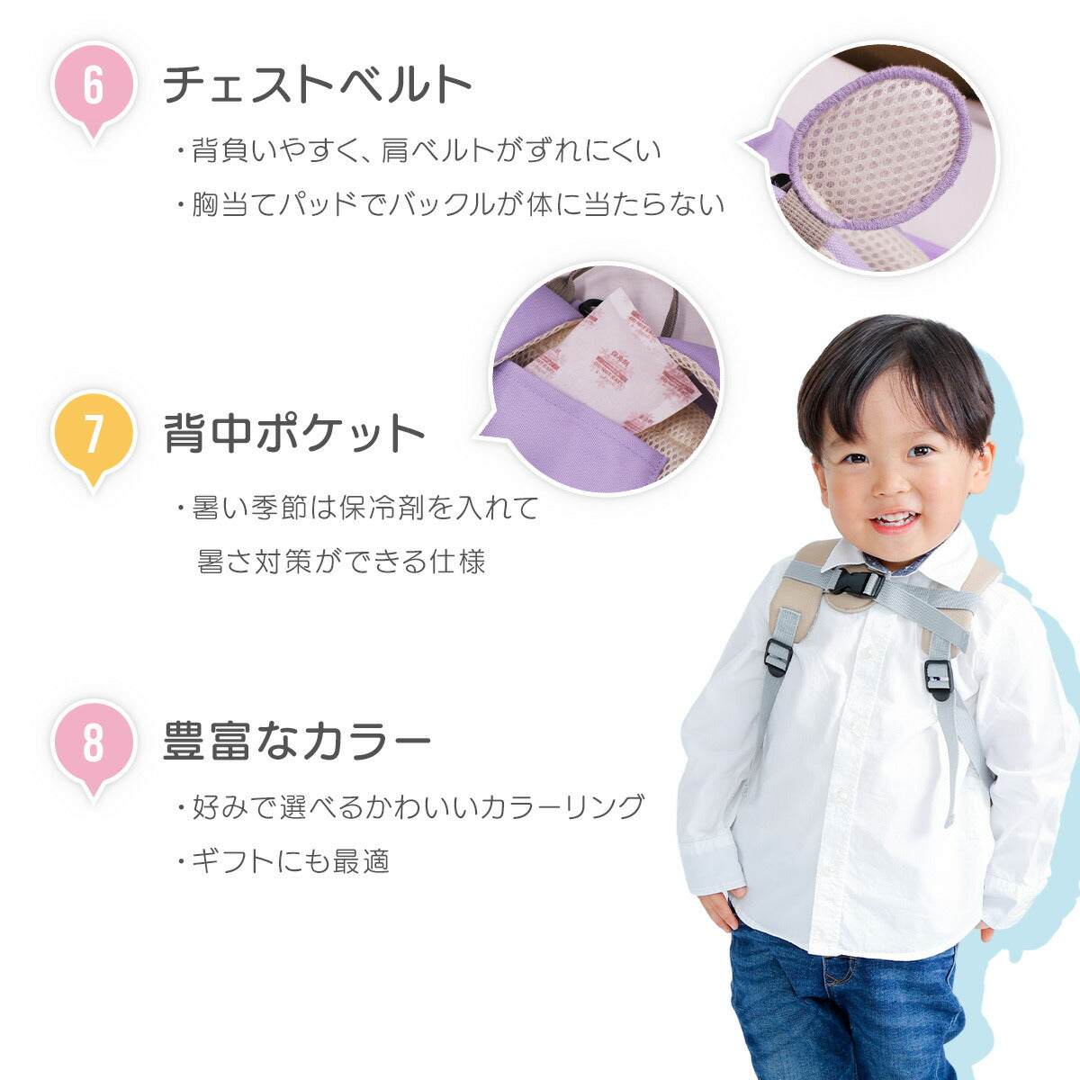 【コーラルピンク】Haritiオリジナル ベビーリュック │ 一升餅 1歳 初誕生 初誕生祝い ギフト プレゼント おしゃれ かわいい シンプル 保冷剤 チェストベルト 1歳 2歳 3歳 保育園 幼稚園 出産祝い 高機能 リュックサック 出産祝い 赤ちゃん 子ども こども キッズ 子供 男の子 女の子 送料無料
