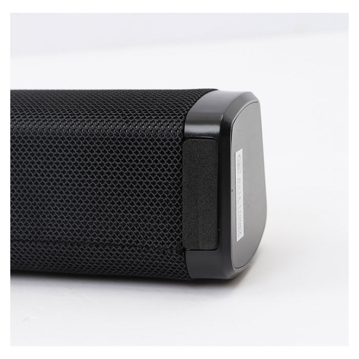 【ブラック・スピーカー】 ワイヤレス スピーカー サウンドスケープ 通販 スピーカーバー 簡単操作 Bluetooth 無線 通話 MP3モード 音楽 ミュージック ストラップ付 ブルートゥース USB充電 USB microSD 臨場感