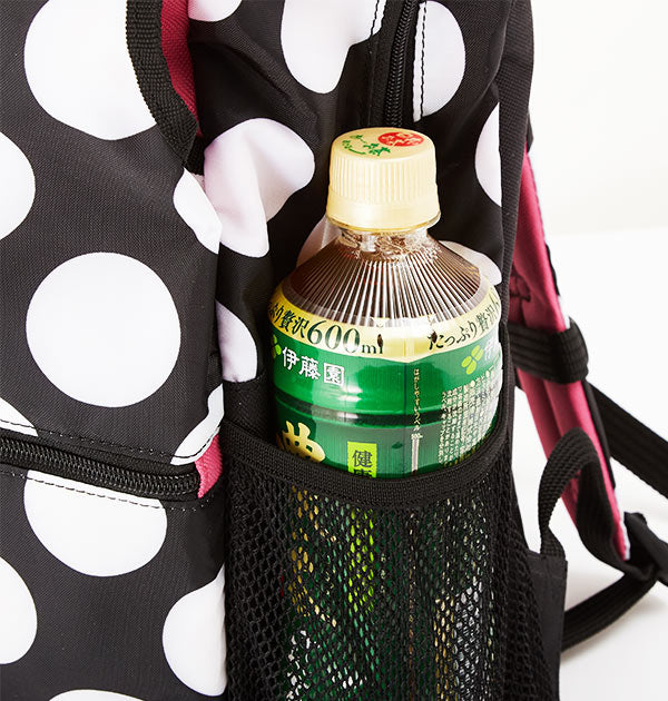 【ギンガムブラック・hannabpk】 バックパック hanna hula sports ハンナフラスポ－ツ  通販 レディース かわいい 可愛い おしゃれ お洒落 シューズケース付き ラケットバッグ テニスラケット入れ リュックサック