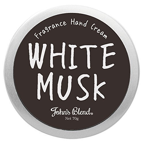 John's Blend(ジョンズブレンド) ハンドクリーム 保湿成分配合 OZ-JOD-1-1 ホワイトムスクの香り 70g