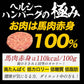 【先着30購入限定】＜5個セット＞ヘルシー 馬肉 ハンバーグ
