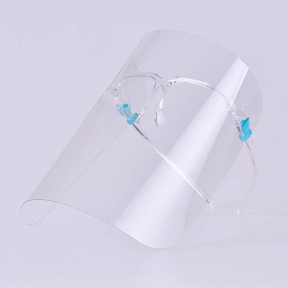 １００枚【シールドのみ】交換用シールド スペアシールド 予備フィルム 予備フェイスシールド 交換用 セット フェイスシールド メガネ型 クリア 軽量 PC素材  透明シールド シールド取り換え可 防塵飛沫対策 簡単装着 フェイスガード お得 医療用 デンタル 透明 感染
