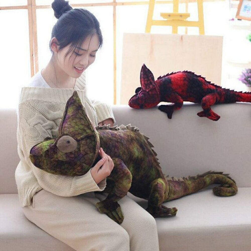 ぬいぐるみ カメレオン クッション 70cm グリーン 抱き枕 ビッグ 特大 アニマル 動物 chameleon かわいい チャーミング おもちゃ 誕生日 クリスマス ギフト サプライズ 友人 家族 パーティー 恋人 お遊戯会 子供 イベント SNS