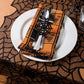 ハロウィン テーブルクロス 蜘蛛の巣 テーブルランナー レース くも クモ スパイダー ブラック 黒 ホラー リアル 本格的 誕生日 飾り付け 室内 クリスマス 怖い 恐怖 渋い かわいい Xmas Christmas 豪華 華やか おしゃれ