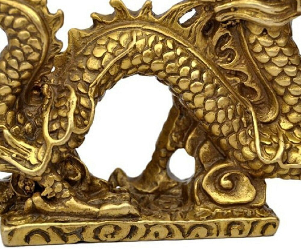 龍の置物 五本爪 金龍 風水 龍 置物 開運厄除 祈願成就 ドラゴン アイテム インテリア 招財 竜 龍神 パワースポット 縁起物 開運 運気上昇 金運 財産運 出世運 恋愛運 幸福 成功 プレゼント 贈り物 ギフト お守り