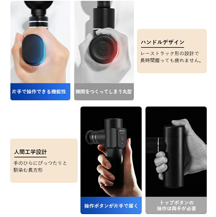 【WAVEWAVE公式 Fascial Release Gun】カラーグレーTV・雑誌で紹介 プレゼント 超軽量 実用的 ギフト 筋膜リリース ガン  軽量 ハンディガン 筋肉 電動 ハンディ 肩 首 腰 脚 太もも 臀部 実用 マッサージガンではありません