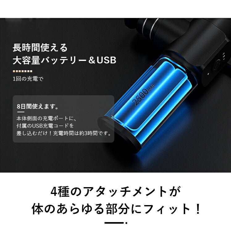 【WAVEWAVE公式 Fascial Release Gun】カラーグレーTV・雑誌で紹介 プレゼント 超軽量 実用的 ギフト 筋膜リリース ガン  軽量 ハンディガン 筋肉 電動 ハンディ 肩 首 腰 脚 太もも 臀部 実用 マッサージガンではありません
