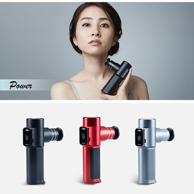 【WAVEWAVE公式 Fascial Release Gun】カラーブラック TV・雑誌で紹介   プレゼント 超軽量 実用的 ギフト 筋膜リリース ガン  軽量 ハンディガン 筋肉 電動 ハンディ 肩 首 腰 脚 太もも 臀部 実用 マッサージガンではありません
