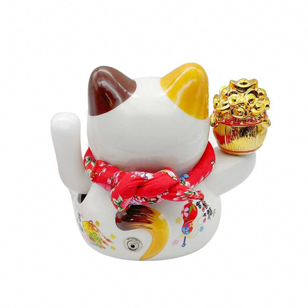 風水 置物 招き猫 生意興隆 千万両 福 招財 劫財 金 風水アイテム 金運アップ 財運 金運 恋愛 健康 仕事 家庭 華やか 商売繁盛 幸運 開運 富 スピリチュアル お金持ち ご利益 御利益 御守り ハッピー 幸せ かわいい 可愛い