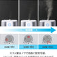 スチーム式加湿器 加湿器 スチーム 上部給水  加熱式 卓上 6L 加熱式加湿器 Qurra(3R-HHT01WT)