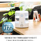 スチーム式加湿器 加湿器 スチーム 上部給水  加熱式 卓上 6L 加熱式加湿器 Qurra(3R-HHT01WT)