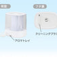 スチーム式加湿器 加湿器 スチーム 上部給水  加熱式 卓上 6L 加熱式加湿器 Qurra(3R-HHT01WT)