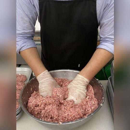 【50人シェア買い企画】淡路島玉ねぎたっぷり手作りハンバーグ12個