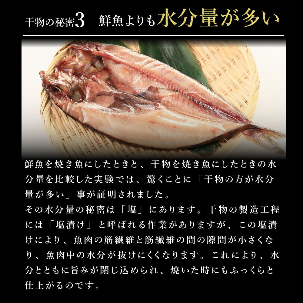 北海道の市場の本格干物セット全7種12尾