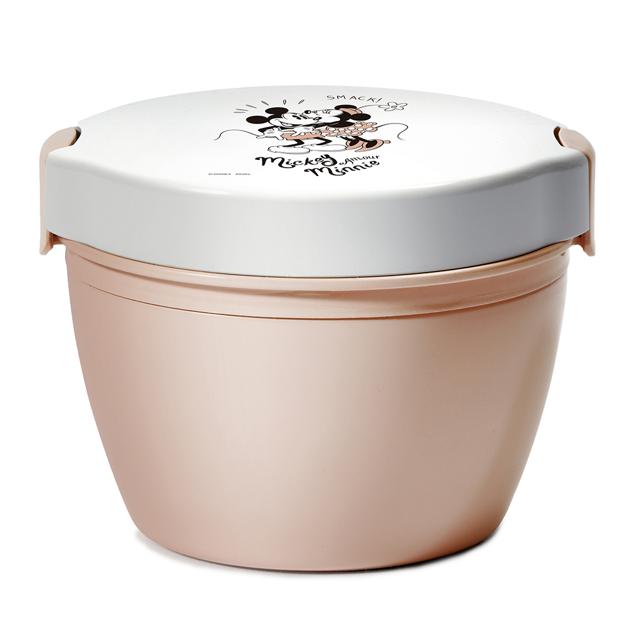 【ミッキーミニーパステルピンク】 ランチボックス 2段 620ml Disney ディズニー  通販 カフェ丼ランチ 保温 弁当箱 二段 どんぶり ランチ レディース キッズ 保温ランチ 保温弁当箱 ステンレス 真空断熱 電子レンジ対応