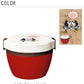 【ミッキー2（レッド）・hlbcd620c】 ランチボックス 2段 620ml Disney ディズニー  通販 カフェ丼ランチ 保温 弁当箱 二段 どんぶり ランチ レディース キッズ 保温ランチ 保温弁当箱 ステンレス 真空断熱 電子レンジ対応