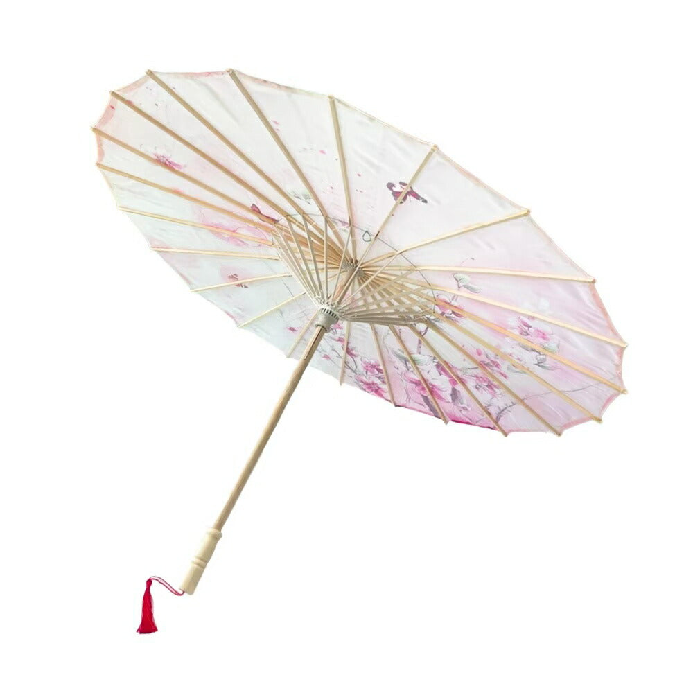 傘 和傘 桜 蝶々 蝶 バタフライ 晴雨兼用 和風傘 かさ 木製 雨傘 和風 和柄 レディース UVカット SNS 撮影用 アンブレラ ゴシック クラシック 日傘 婦人傘 パラソル クラシカル ゆめかわ 遮光 女性 男性 レトロ 軽量 個性