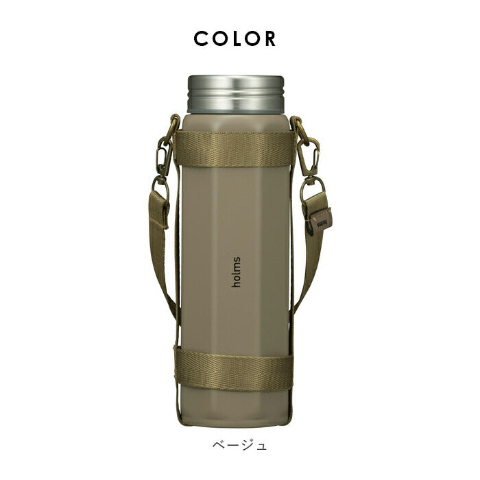 【ベージュ】 マグボトル おしゃれ 通販 約 500ml 460ml 水筒 直飲み ステンレスボトル 0.5l未満 マイボトル 保冷 保温 マグ ボトル メンズ キッズ レディース 洗いやすい オクタボトル ホルムス