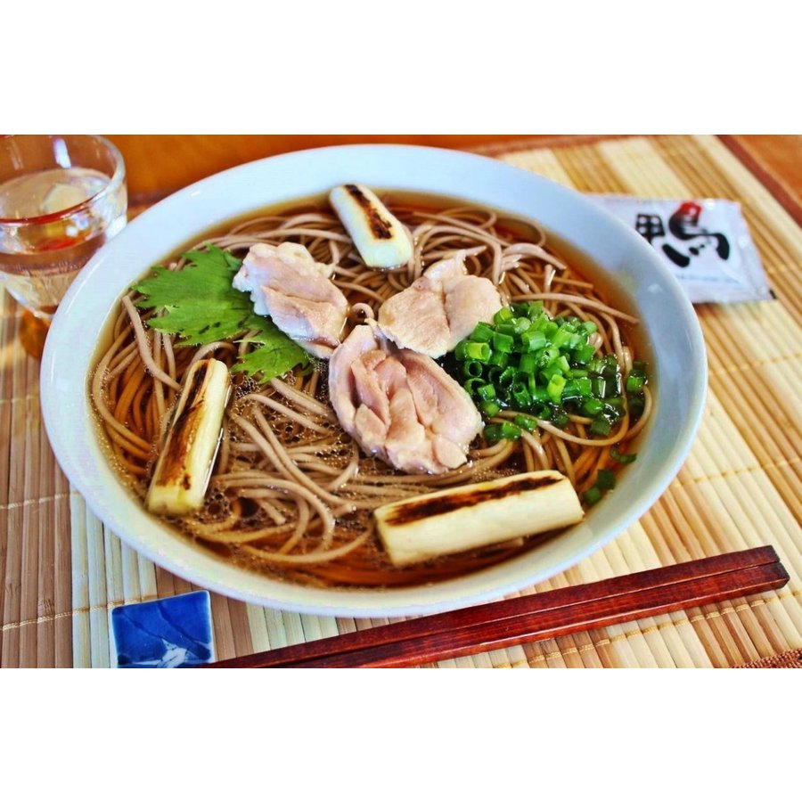 鴨ラーメン　鴨蕎麦　お取り寄せ　鴨南蛮スープ　中華麺3食　＆　そば麺3食　計2種6人前　セット　一つのスープで２種アレンジ
