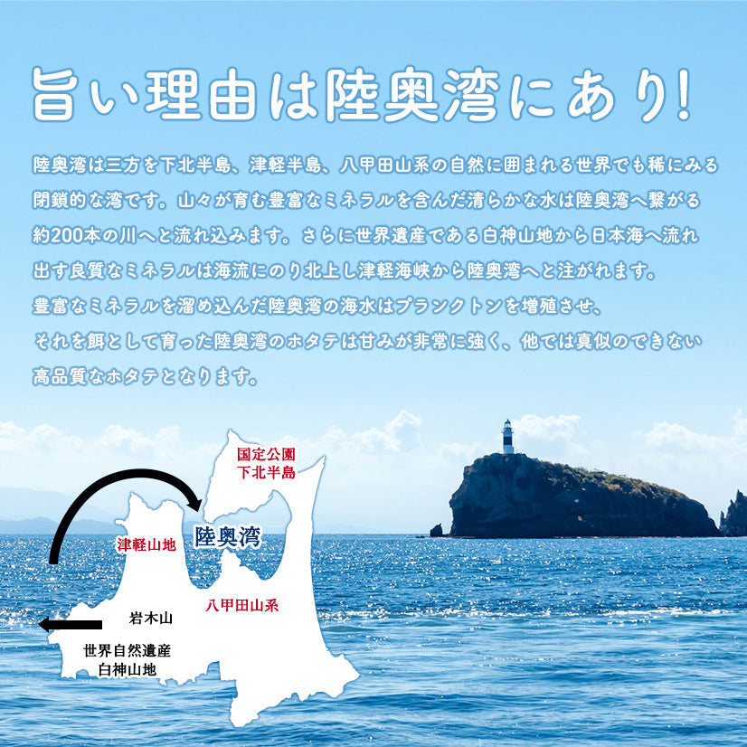 3kg 青森県産活ホタテ