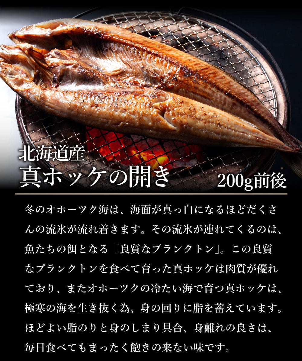 北海道の市場の本格干物セット全7種12尾