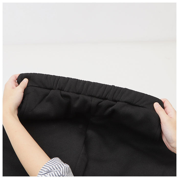 【ブラック・M-L】 ルームウェア レディース 長袖 薄手 通販 セットアップ パンツ 裏起毛 上下セット パジャマ 部屋着 スウェット 上下 トップス ボトムス セット ロングパンツ 長ズボン 可愛い おしゃれ