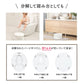 【ホワイト】はじめてのトイレトレーニングに！おしゃれで使いやすい3WAY ベビートイレ