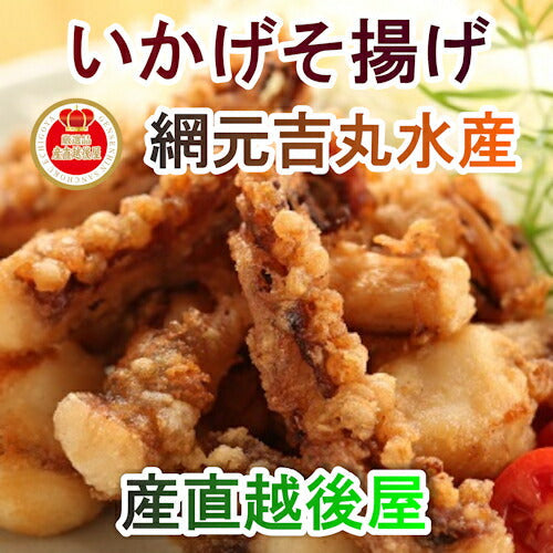 【送料込み】鳥取県  境港市 網元吉丸水産いかげそ竜田揚げ 200g 1パック 冷凍保存