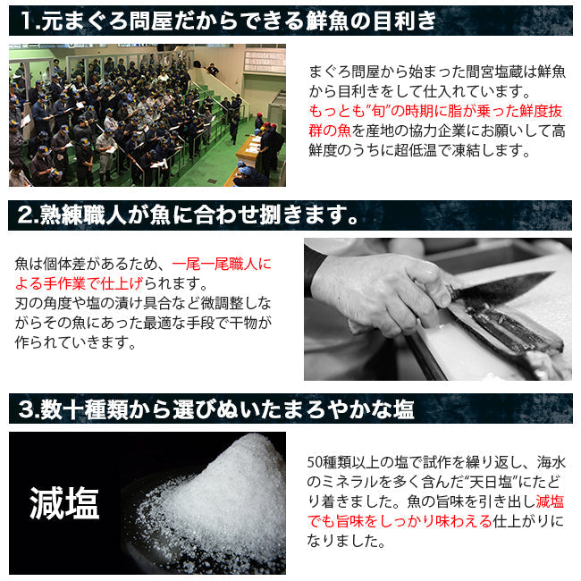 【ベストコレクション】初めての干物セット！ サンマ・金華山沖寒サバ・真ぼっけ・縞ホッケの4種8枚の大ボリュームお試しセット!!