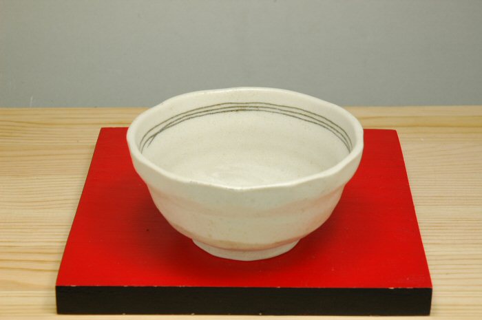茶ライン３.５小鉢 直径10.8cm 和ボール 上品 美濃焼 和食器 日本製   陶器のふる里  stockヤ