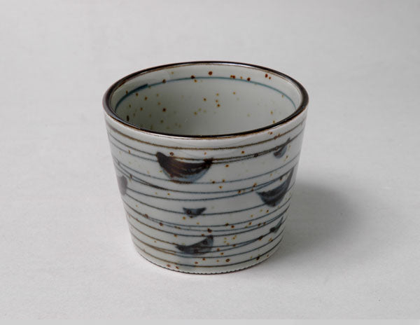 益子風らせん そば猪口 和食器 美濃焼 そば用品 蕎麦猪口  陶器のふる里  stockヤ