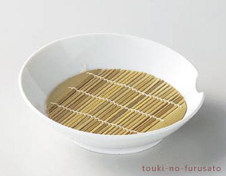 丸竹すのこ16.5cm 丸 簀子 竹スノコ 簾 スダレ ザル めん ザルそば そば用品 単品 中国産  陶器のふる里  trys伸