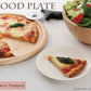 WoodBowl ライトブラウン23.5cmボール（丸型） ラバーウッド H9.1cm カフェ風 サラダボール 木製 食器  陶器のふる里  trys