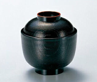 卸価格 ［Ａ］千筋ケヤキ小吸椀黒天朱  汁椀 吸物椀 お椀 ABS樹脂 熱可塑性樹脂 蓋付き 料亭 おもてなし 大口注文OK   陶器のふる里  trysレ