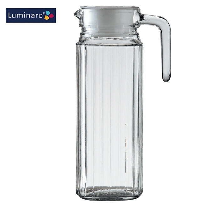 ARCクアドロ ピッチャー1000 容量1000ｍｌ アルク社 Luminarc ピッチャー ガラス おしゃれ  陶器のふる里  trysワ