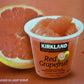 【即納品】送料無料 レッドグレープフルーツカップ115ｇ×12個【KIRKLAND】カークランド　（要冷蔵）【コストコ通販】グレープフルーツ グレープ コストコ カークランド シラップ シロップ＃8