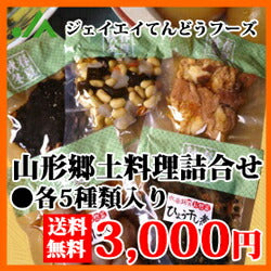 【山形郷土料理が堪能できる！】【送料無料】山形郷土料理詰合せセット【楽ギフ_のし】【楽ギフ_のし宛書】