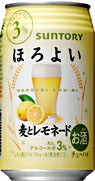 サントリー ほろよい 麦とレモネード 350ml×24本 【ご注文は3ケースまで同梱可能です】