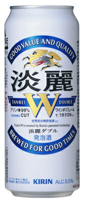 【旧ラベル】キリン 淡麗ダブルW 500ml×24本 【ご注文は2ケースまで同梱可能です】