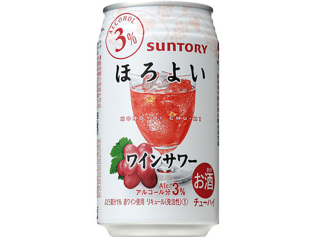 サントリー ほろよい ワインサワー 350ml×24本 【ご注文は3ケースまで同梱可能です】