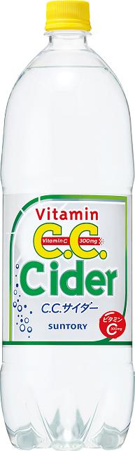 サントリー Ｃ.Ｃ.サイダー 1.5L×8本（1ケース）【ご注文は2ケースまで同梱可能です】