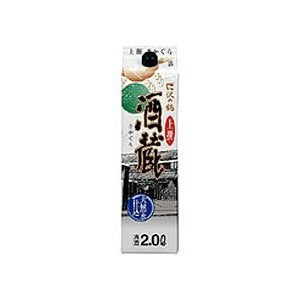 沢の鶴 上選 酒蔵 パック 2000ml 2L 1本【ご注文は2ケース（12本）まで同梱可能】