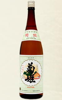 【送料無料】【石川県の地酒】菊姫 姫 1800ml 1.8L ×6本【北海道・東北・四国・九州・沖縄県は必ず送料がかかります】