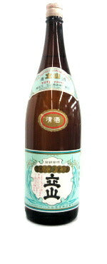 立山 普通酒 1.8L瓶 1本【ご注文は1ケース（6本）まで同梱可能です】