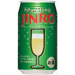 スパークリング ジンロ 350ml×24本 【ご注文は3ケースまで同梱可能です】